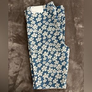 Flare Pants with flower print